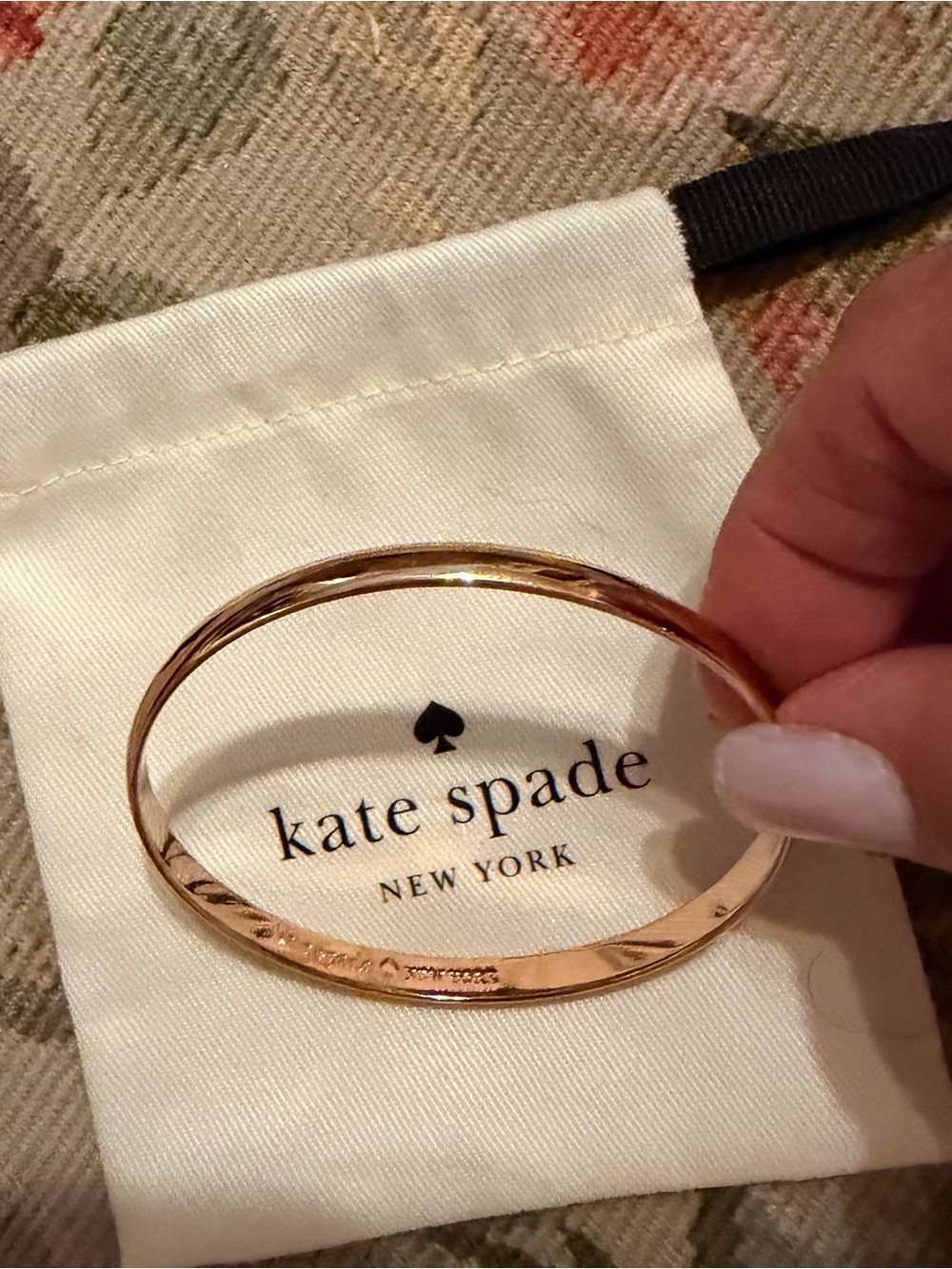 kate spade Gold Polished Bangle Bracelet